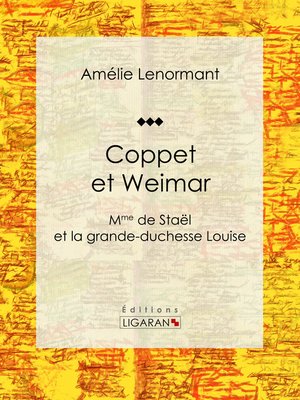 cover image of Coppet et Weimar